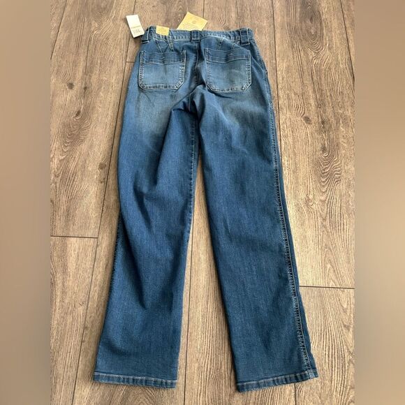 Democracy Ab technology high rise slimming panel Blue Denim Jeans - Picture 2 of 6